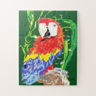 Puzzle : Tropical Parrot 