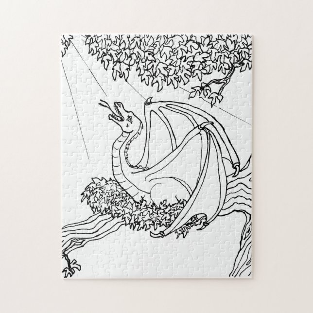 Puzzle - Waking Dragon (Vertical)