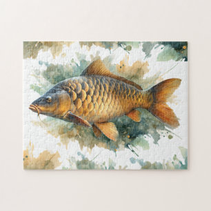 Puzzle - Watercolor Series: Carp