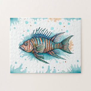 Puzzle - Watercolor Series: Lionfish