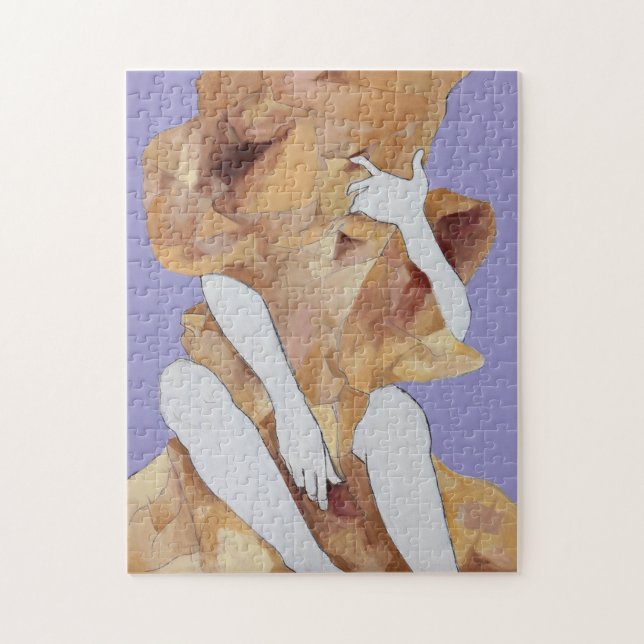 Puzzle "When I Cling to Your Skin" (Vertical)