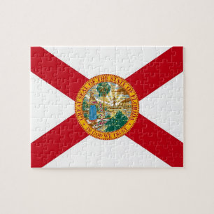 Puzzle with Flag of Florida State