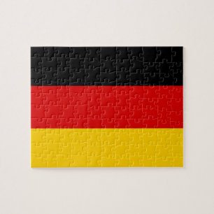 Puzzle with Flag of Germany