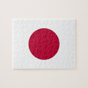 Puzzle with Flag of Japan