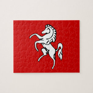Puzzle with Flag of Kent, England