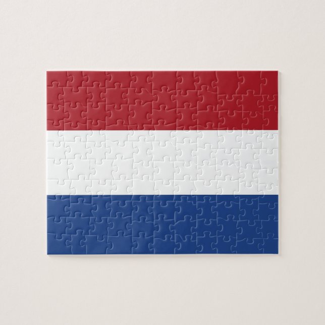 Puzzle with Flag of Netherlands (Horizontal)