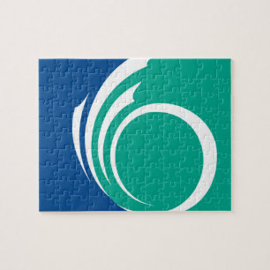 Puzzle with Flag of Ottawa, Canada