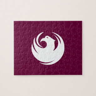 Puzzle with Flag of Phoenix, Arizona