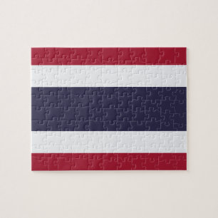 Puzzle with Flag of Thailand