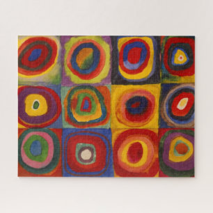 Puzzle with Kandinsky's Squares and Circles