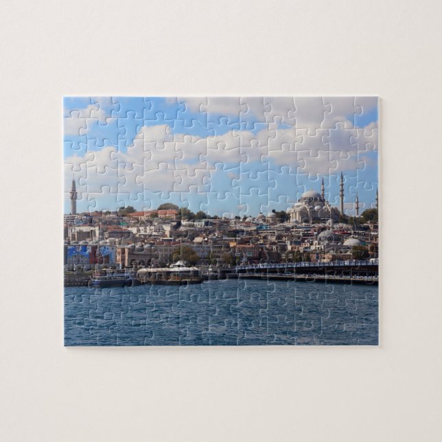Puzzle with view city Istanbul (Horizontal)