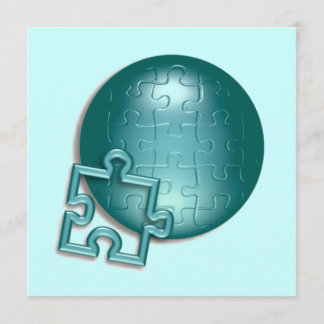Puzzle World Invitation
