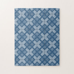 Puzzle - Woven Lattice in Three Shades