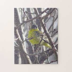 Puzzle - Yellow Finch in Branches