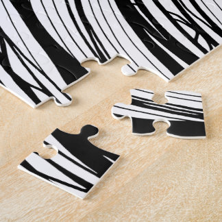 PUZZLE you can colour, black & white hand-drawn ar