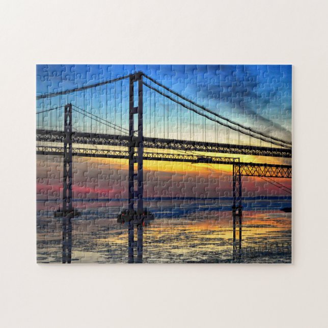 Puzzled About the Chesapeake Bay Bridge Jigsaw Puzzle (Horizontal)
