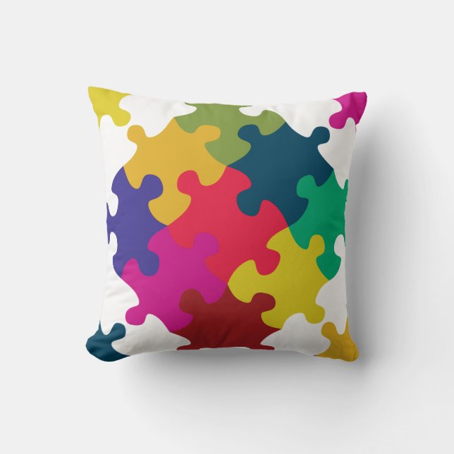 Puzzled Cushion (Front)