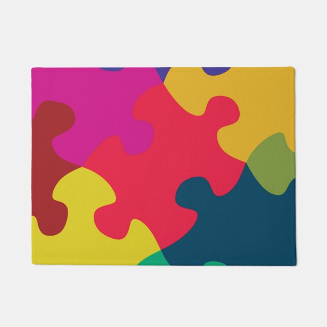 Puzzled Doormat (Front)