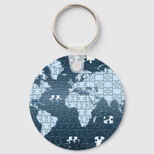 Puzzled! Keychain