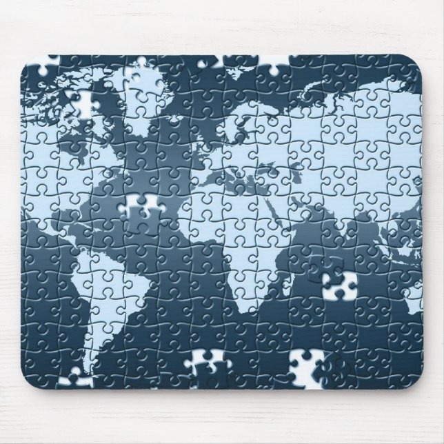 Puzzled! Mouse Pad (Front)