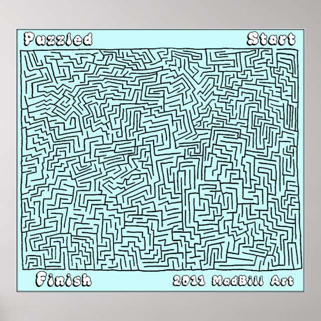 Puzzled Poster (Front)