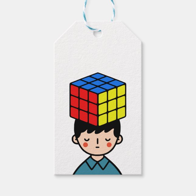 Puzzler Gift Tags (Front)