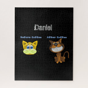 Puzzles Before & After Coffee Cats