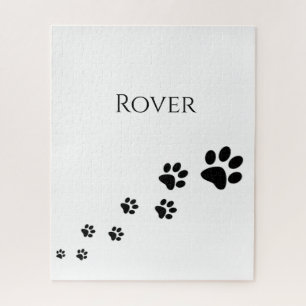 Puzzles Black Paw Prints
