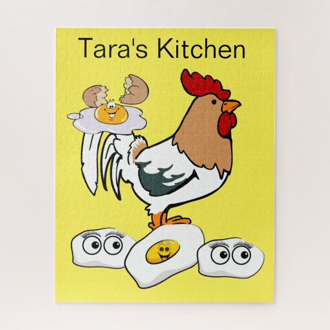 Puzzles Chicken Eggs (Vertical)