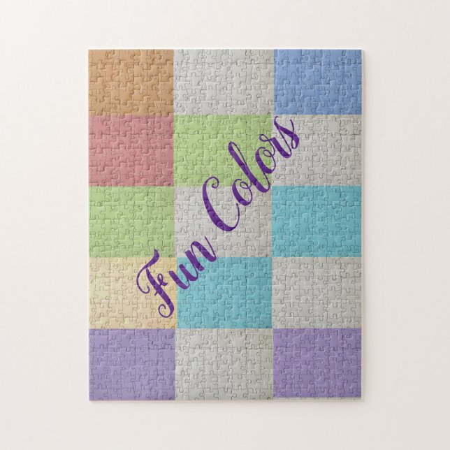 Puzzles Colourful (Vertical)