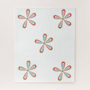 Puzzles Floral Flowers