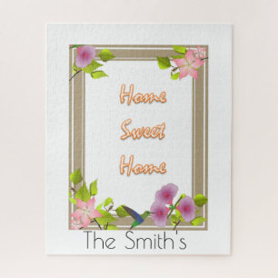 Puzzles Floral Home Sweet Home