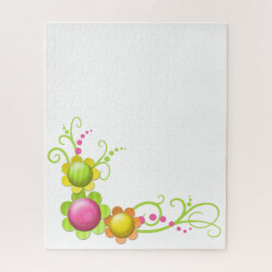 Puzzles Flowers Floral 