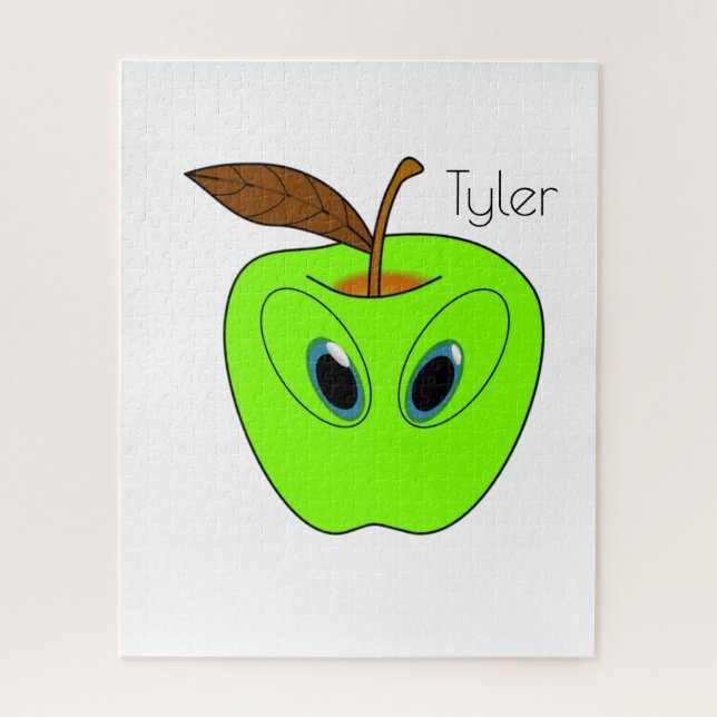 Puzzles Green Apple (Vertical)