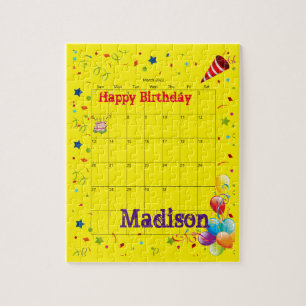 Puzzles, Happy Birthday March 2022 Jigsaw Puzzle