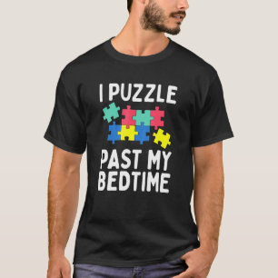 Puzzles I Puzzle Past My Bedtime Solution Puzzle T-Shirt