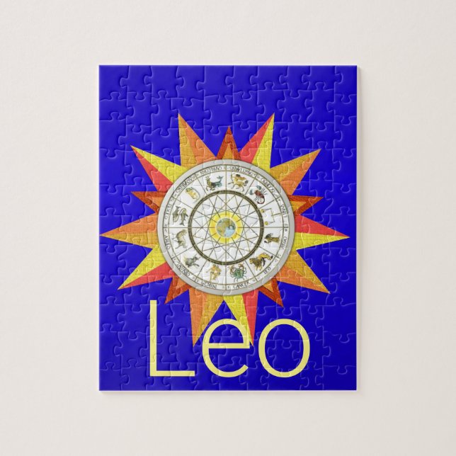 Puzzles Leo Zodiac Sign (Vertical)