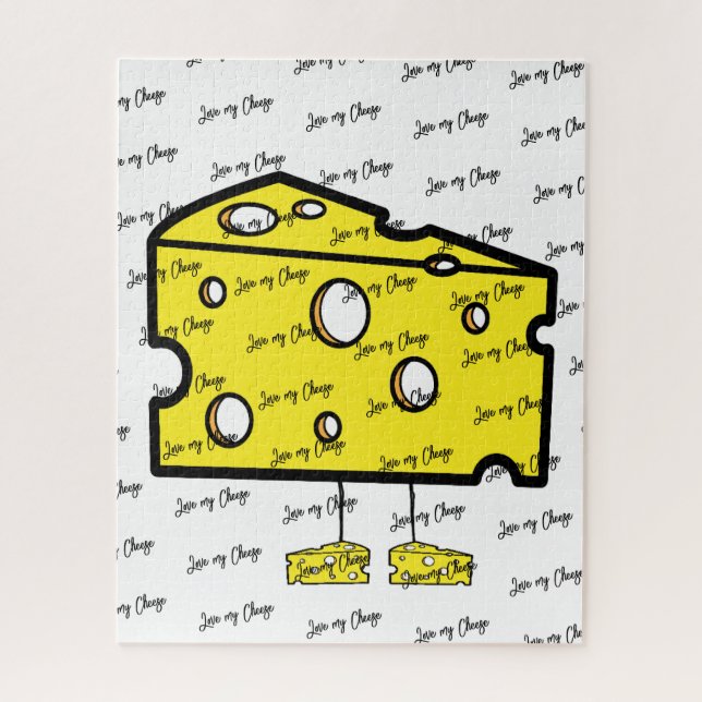 Puzzles Love my Cheese  (Vertical)