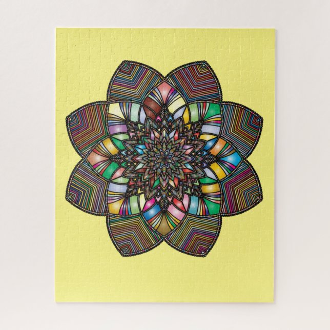 Puzzles Mandala (Vertical)