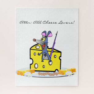 Puzzles Mouse Cheese Lovers