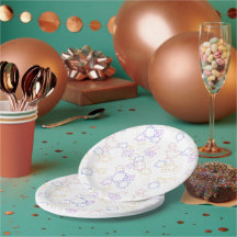 Puzzles - Pastel Outline White Background