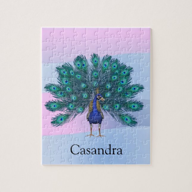 Puzzles Peacock (Vertical)