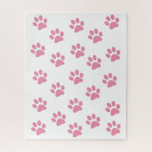 Puzzles Pink Paw Prints