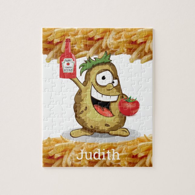Puzzles Potato Tomatoes Ketchup (Vertical)