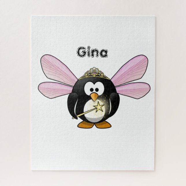 Puzzles Queen Penguin Fairy (Vertical)