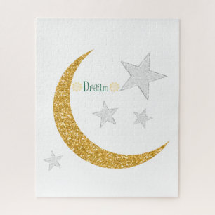 Puzzles Silver Stars Gold Moon