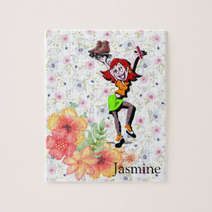 Puzzles Skating Floral