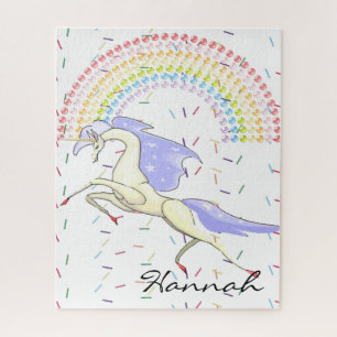 Puzzles Unicorn Rainbow 