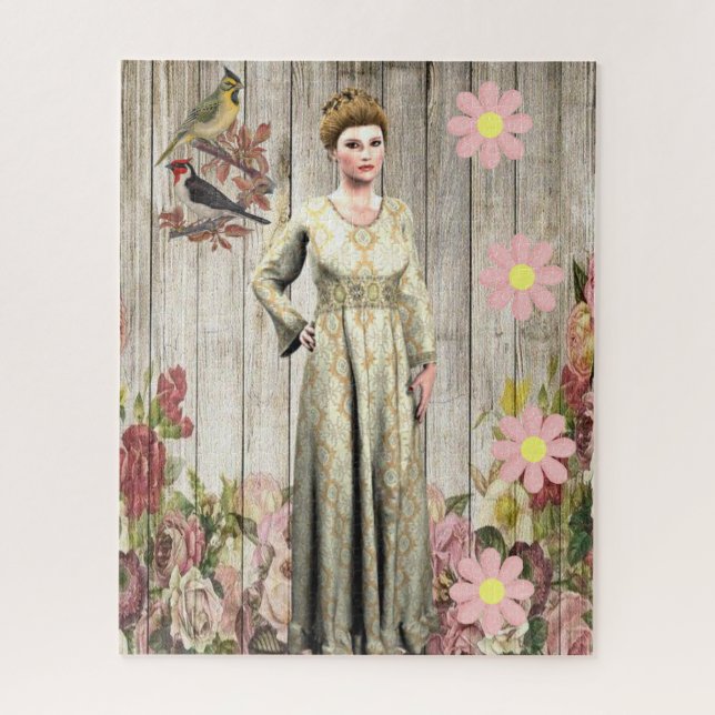 Puzzles Victorian Floral (Vertical)
