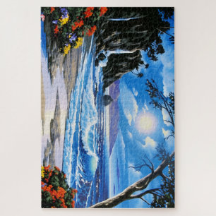 Puzzles   Waves on Beach 20" x 30", 1014 pieces 